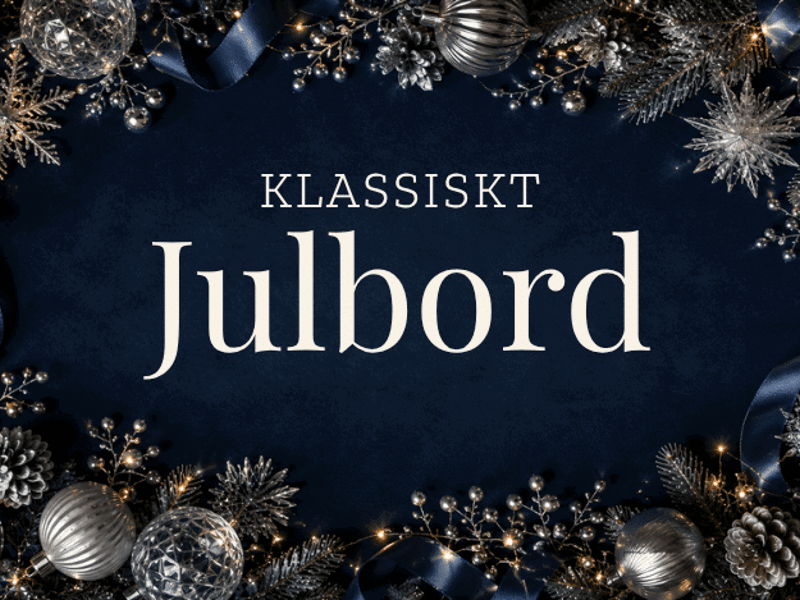Julbord på Golfkrogen